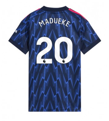 Arsenal Noni Madueke #20 Segunda Equipación Mujer 2025-26 Manga Corta